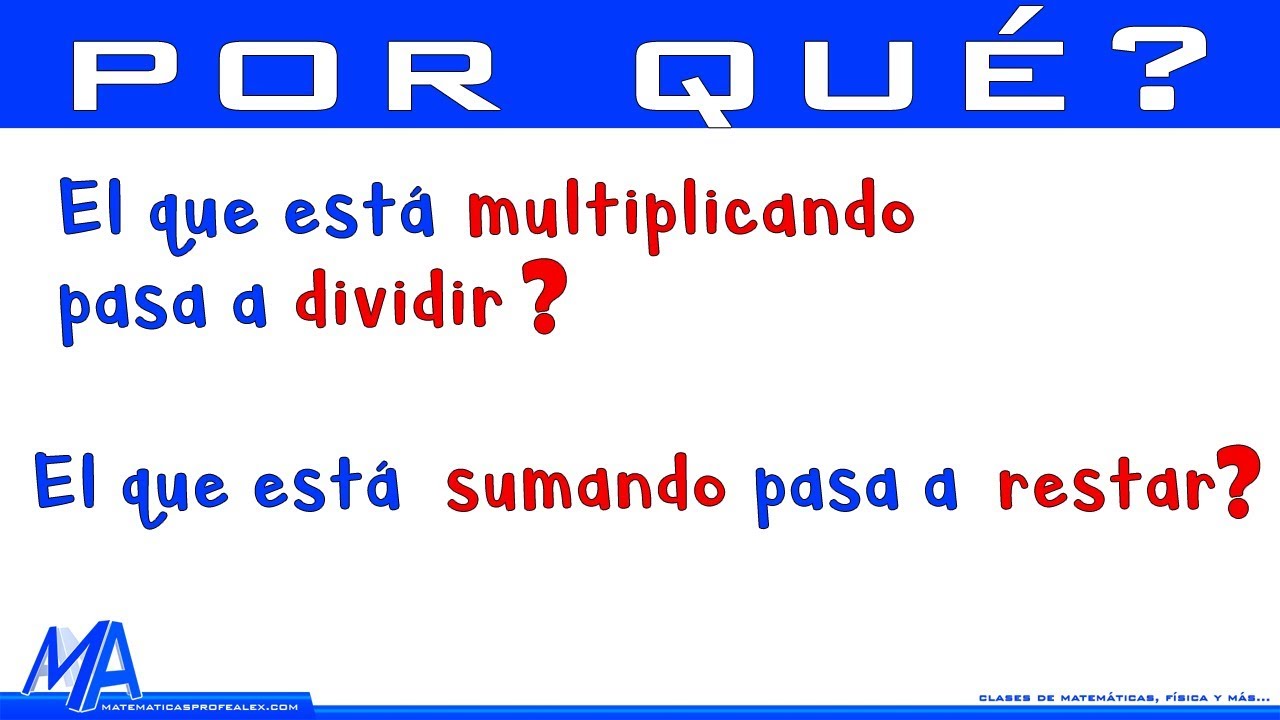 propiedades de las ecuaciones