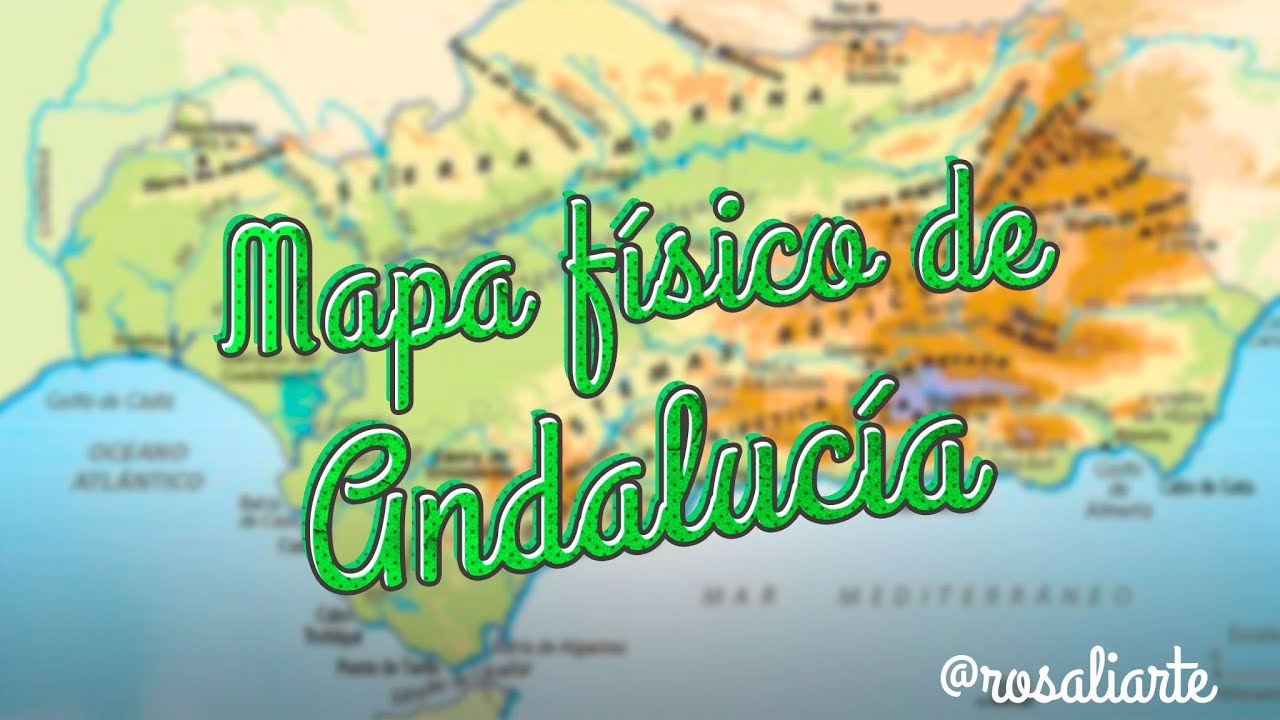 rios andalucia mapa