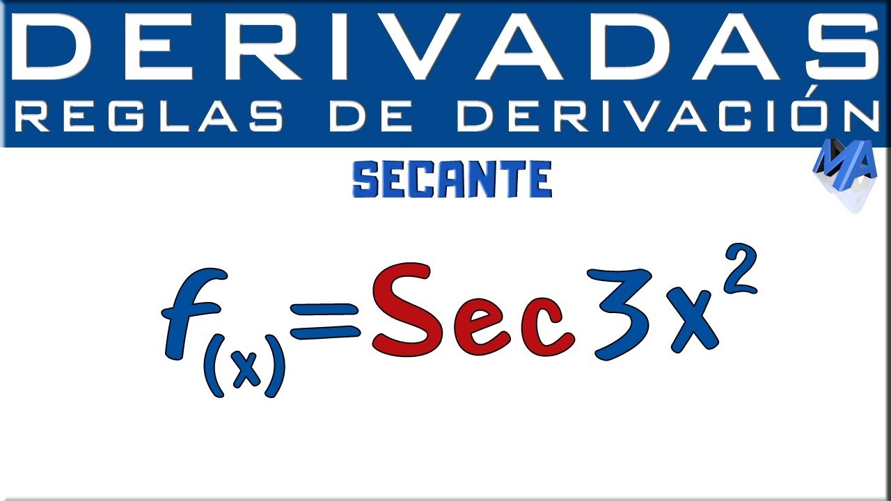 secante derivada
