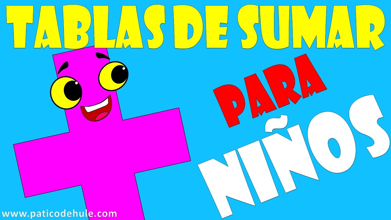 tablas de sumas