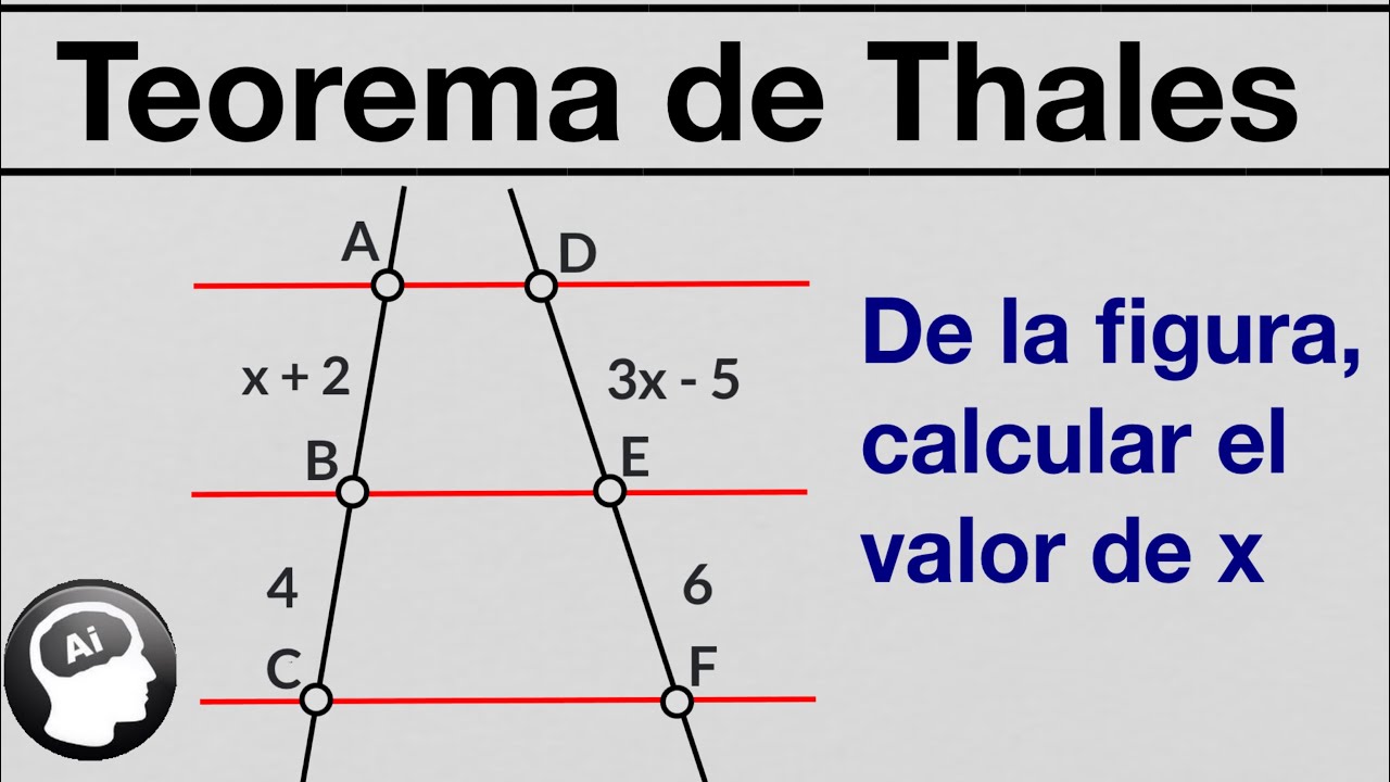 teoremas de thales ejercicios resueltos