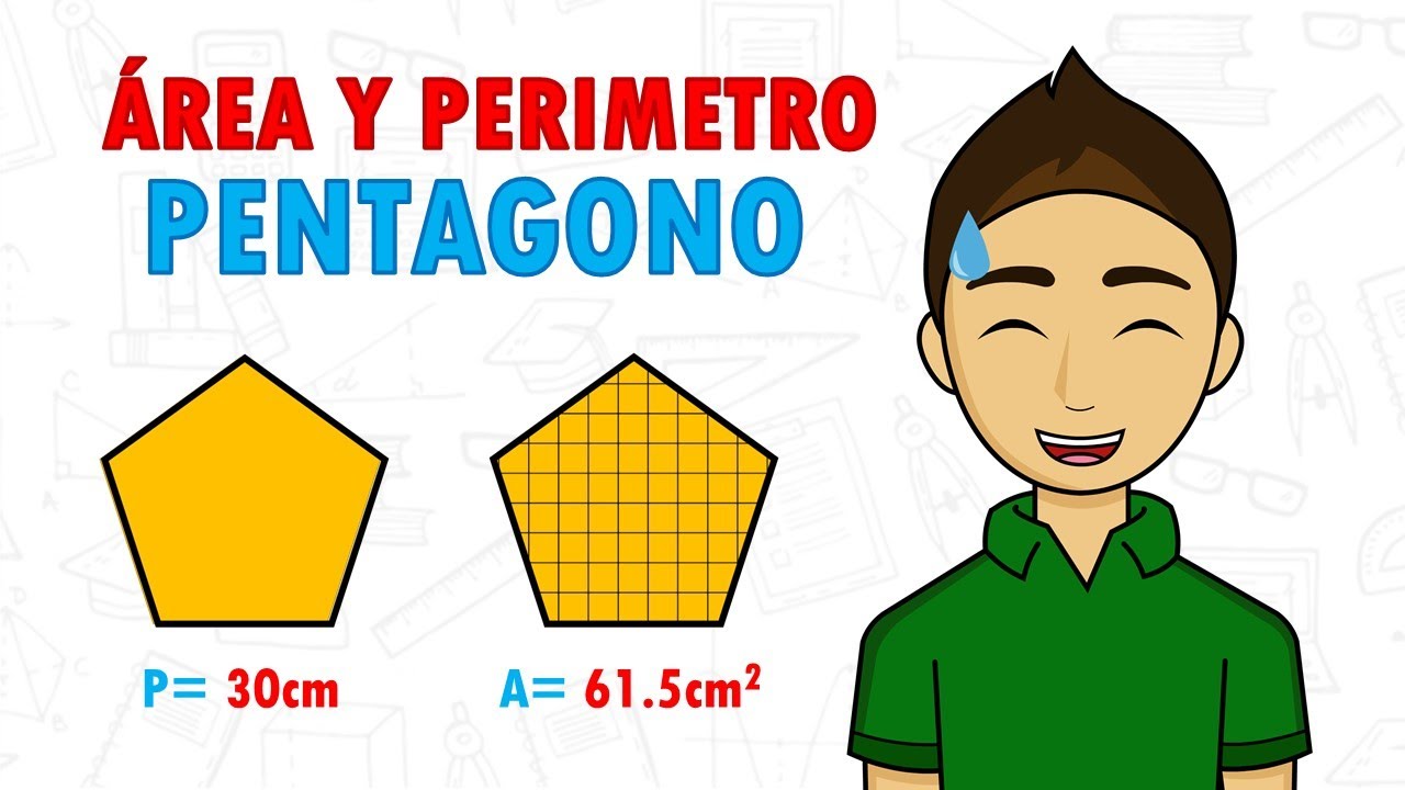 area y perimetro de un pentagono