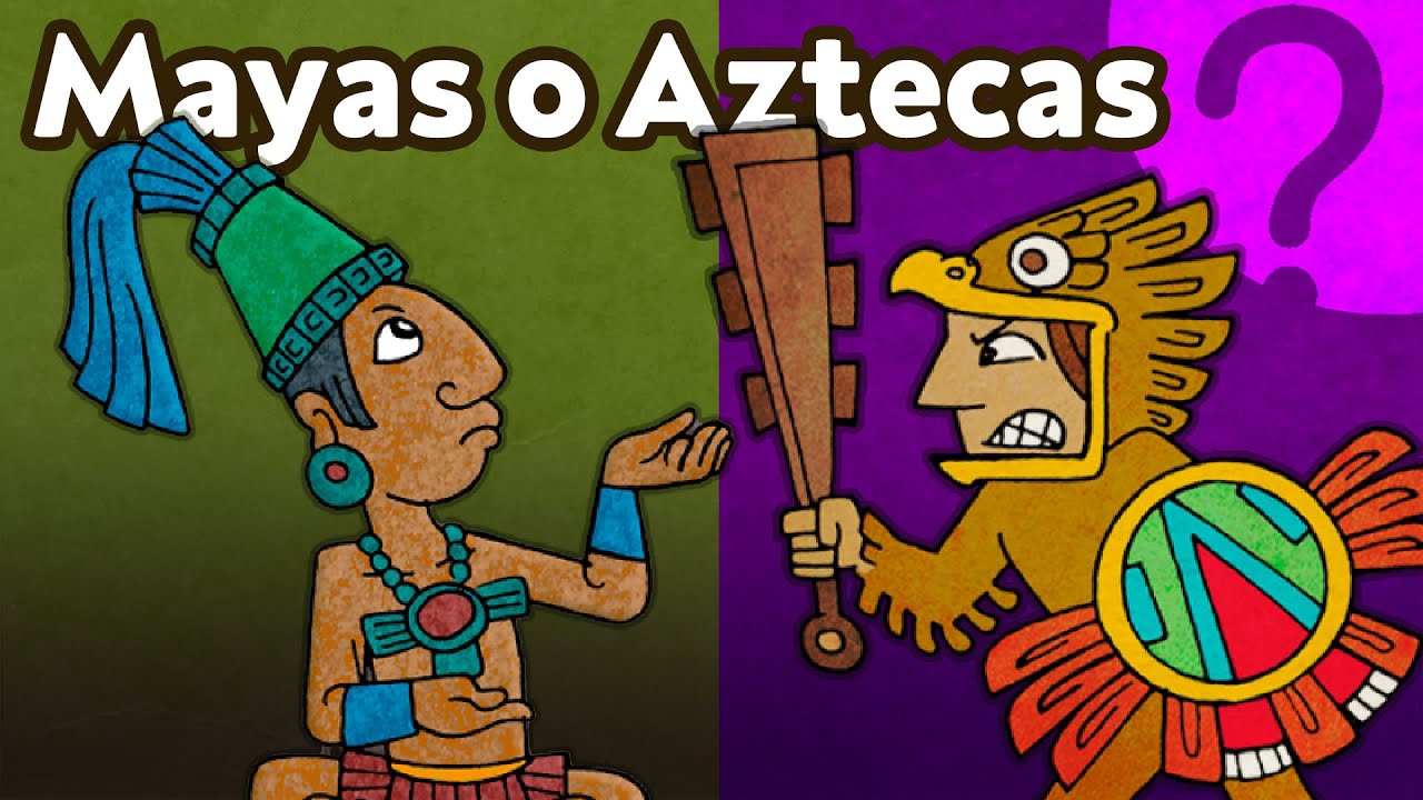 aztecas y mayas diferencias