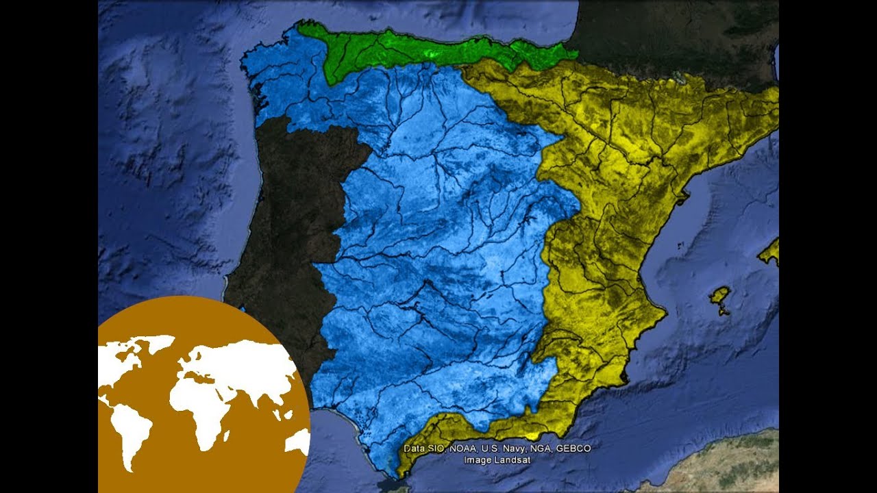 características de la vertiente mediterránea