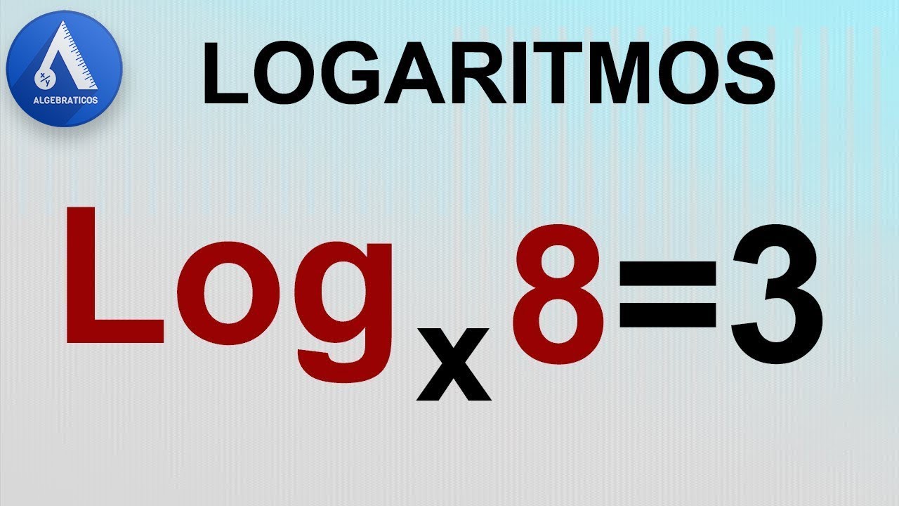 como calcular la base de un logaritmo