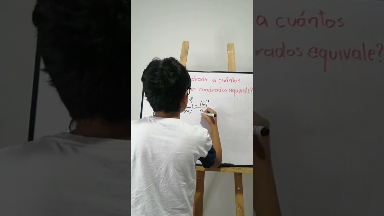 cuanto cm es un metro cuadrado