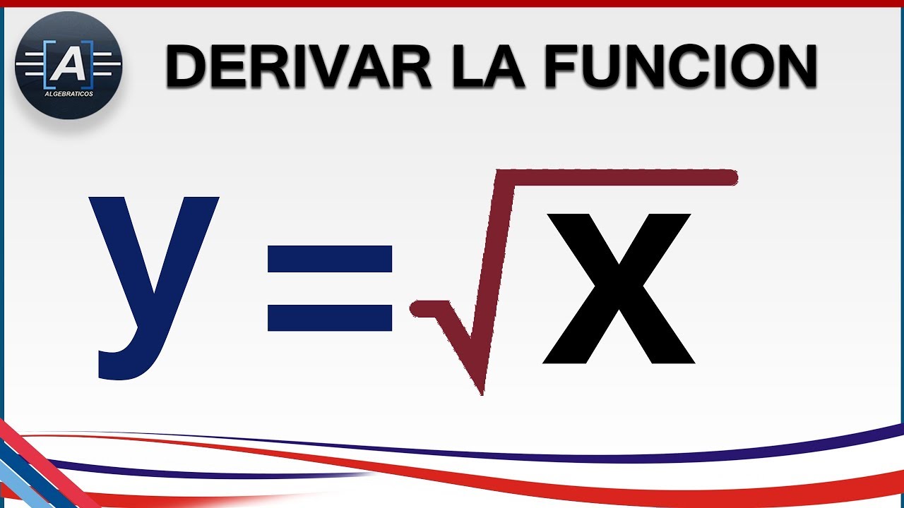 derivada de la raiz de x