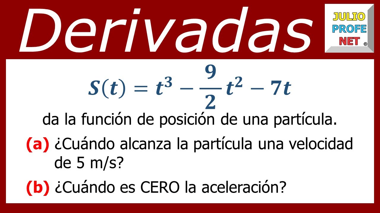 derivada en la fisica