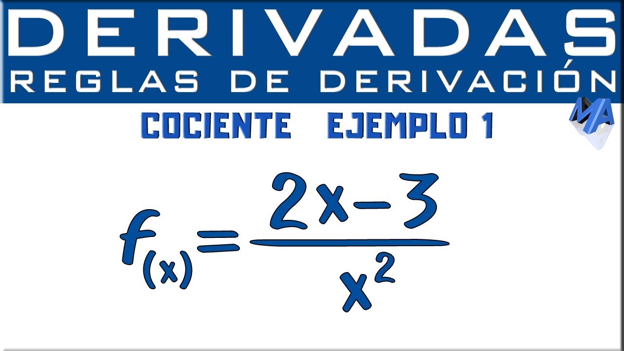 division de derivadas formula
