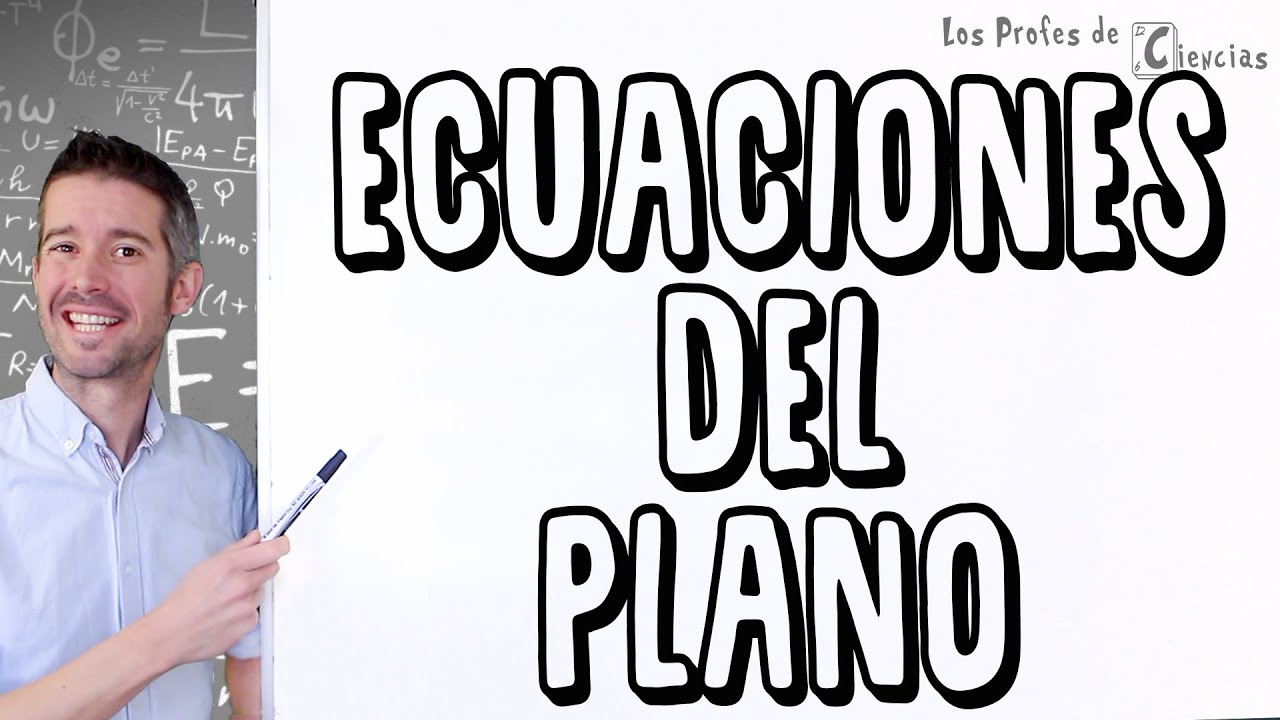 ecuaciones de un plano