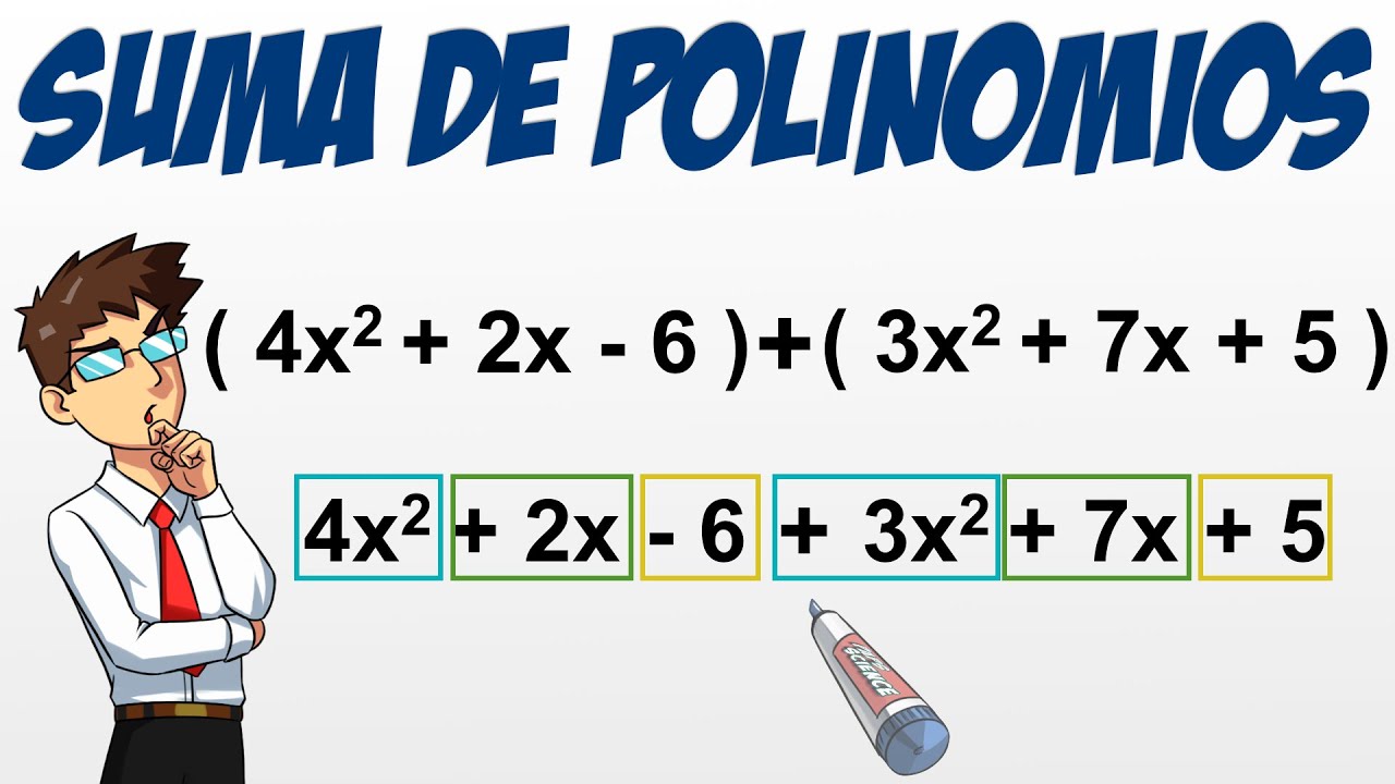 ejemplo de suma de polinomio