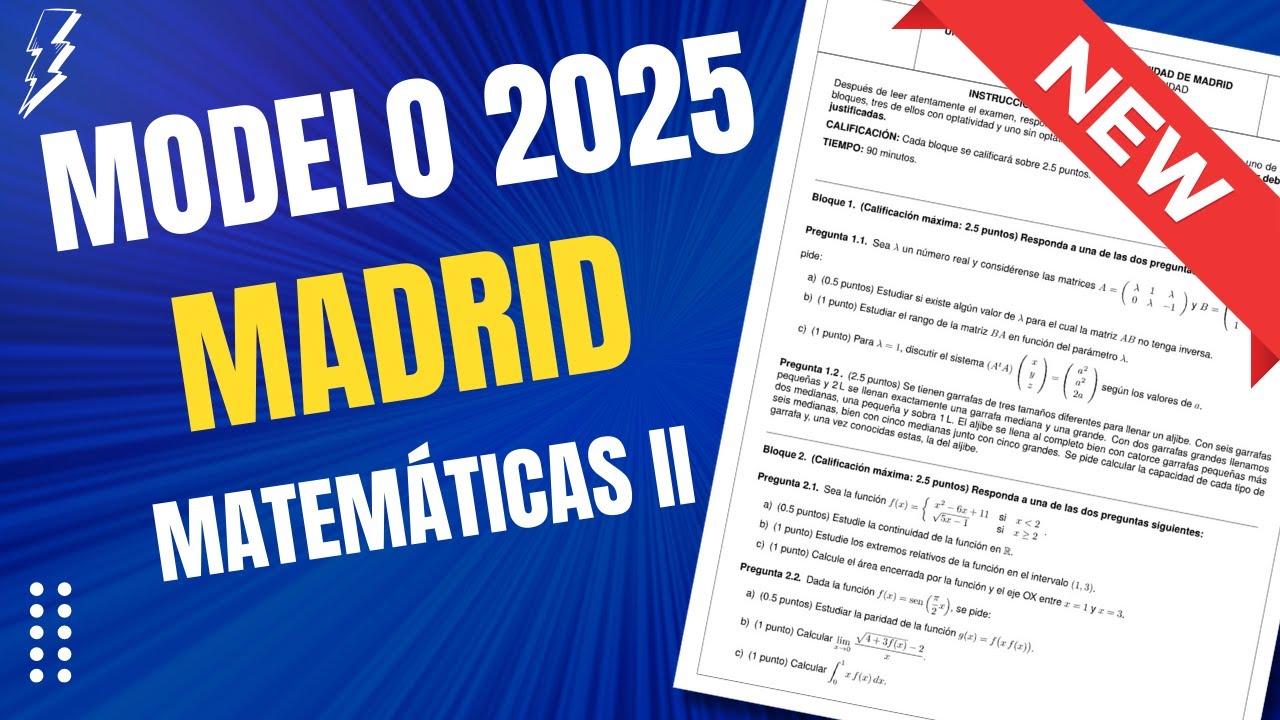 evau matemáticas madrid