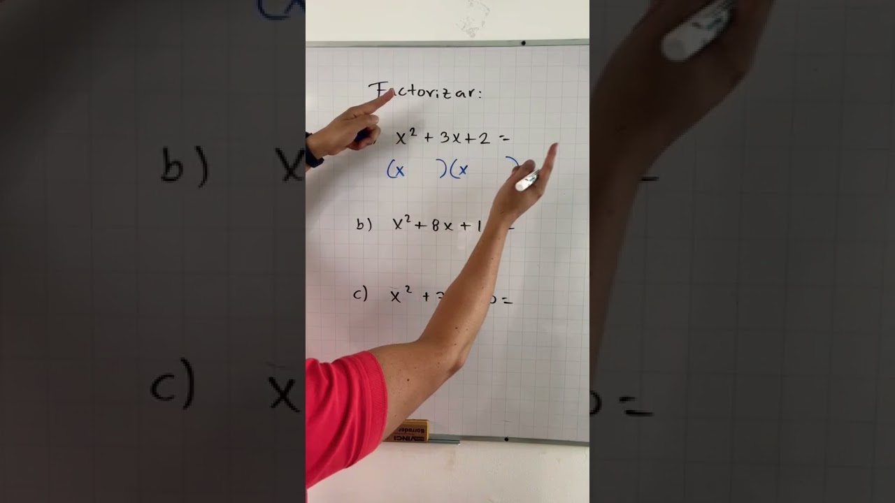 factorización de x