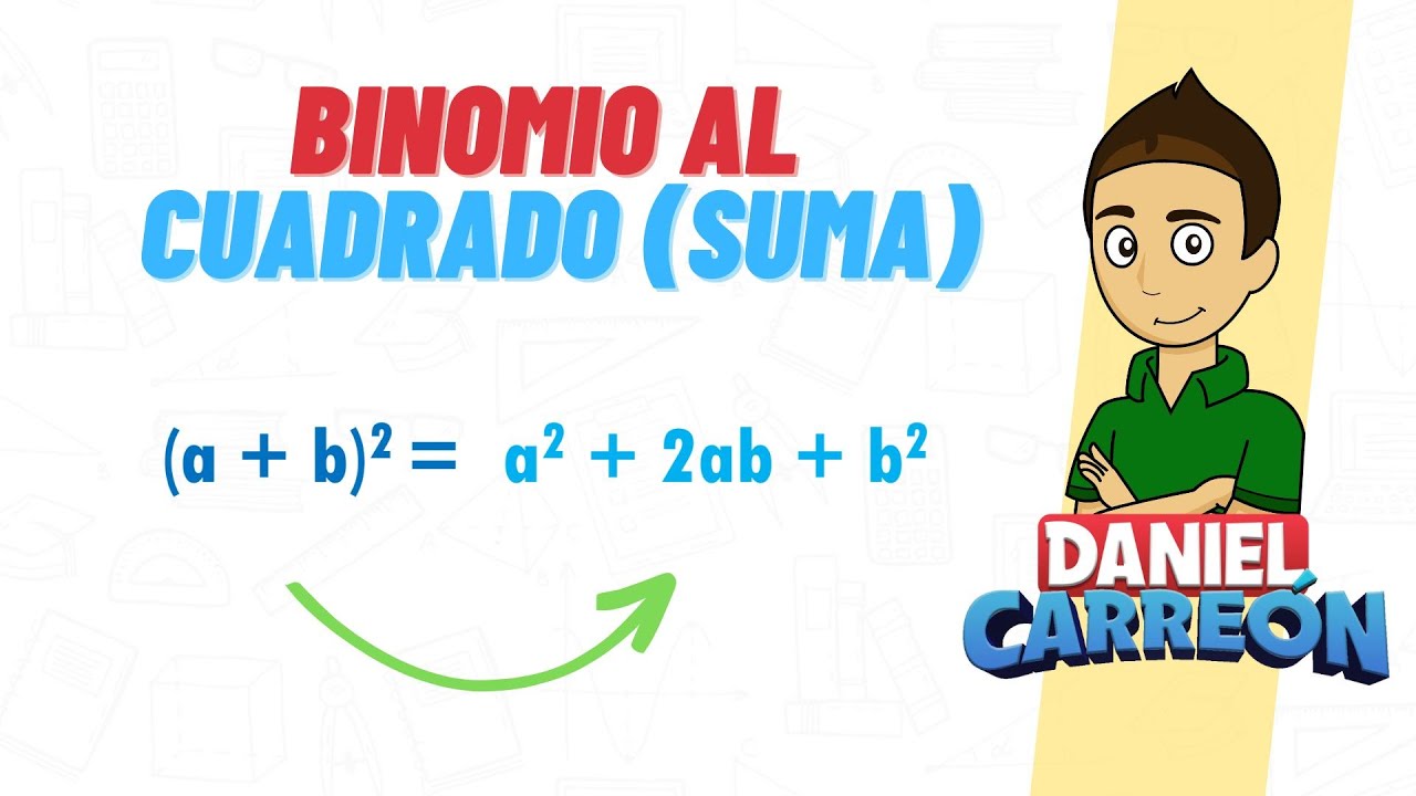 formulas del binomio al cuadrado