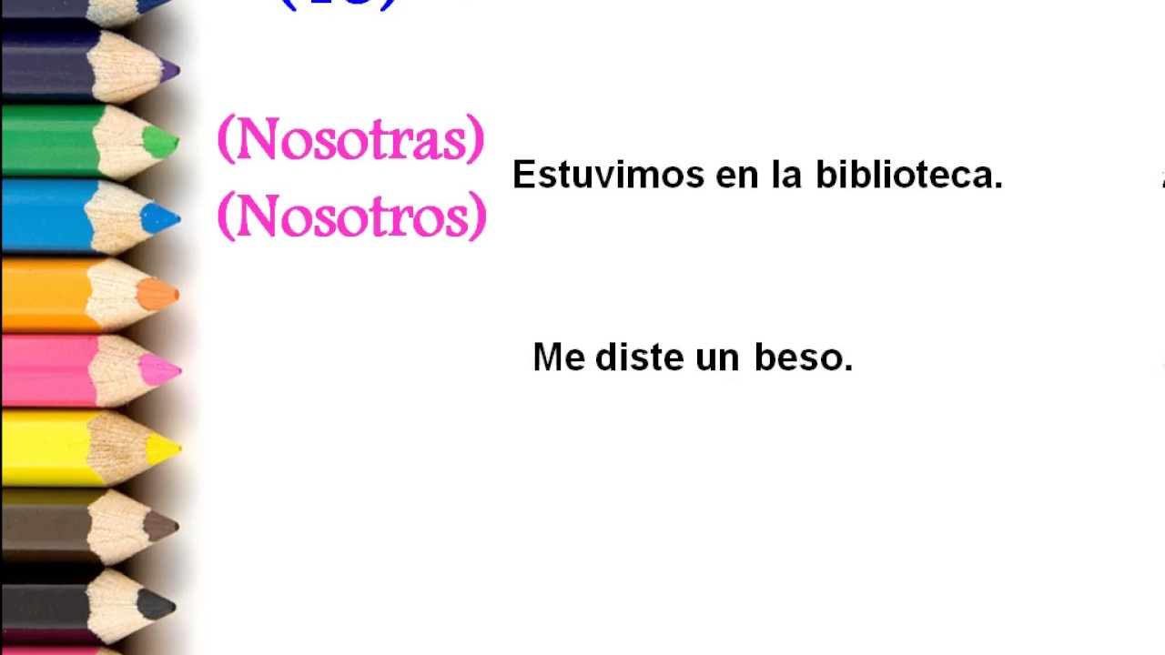 frases con sujeto omitido