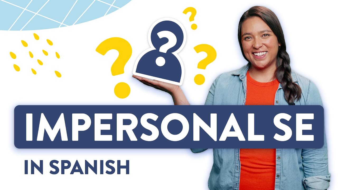 impersonal con se