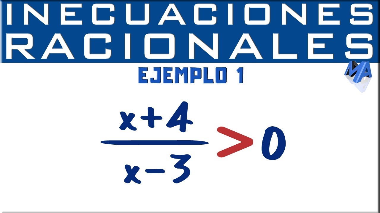 inecuacion racional