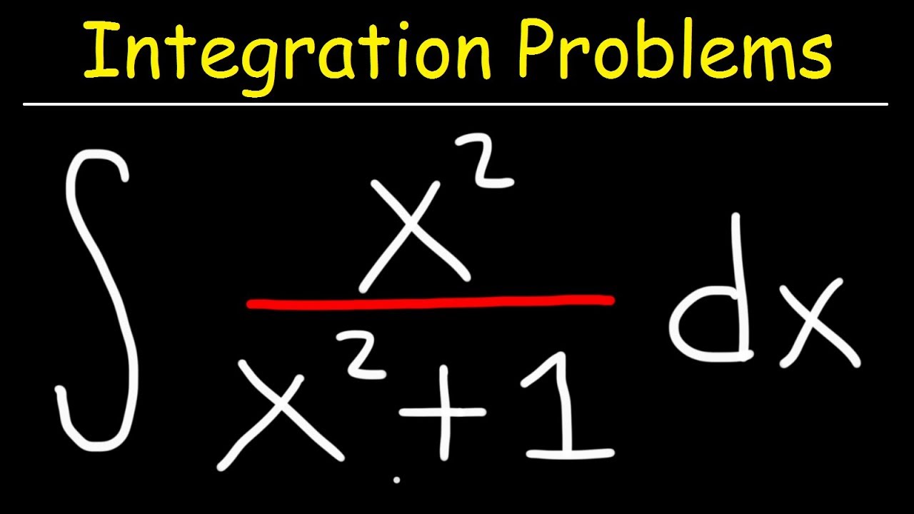integral de x 2