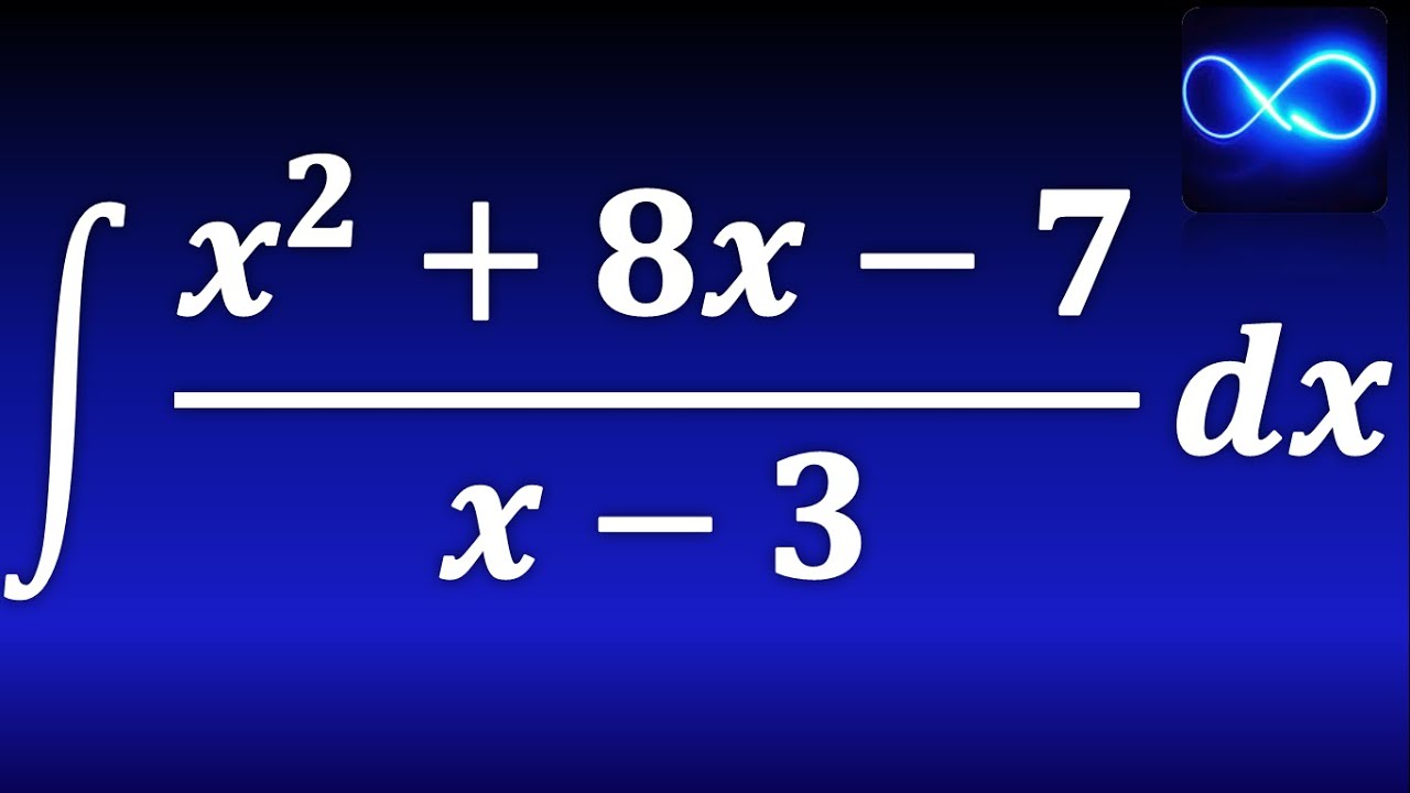 integral por division de polinomios