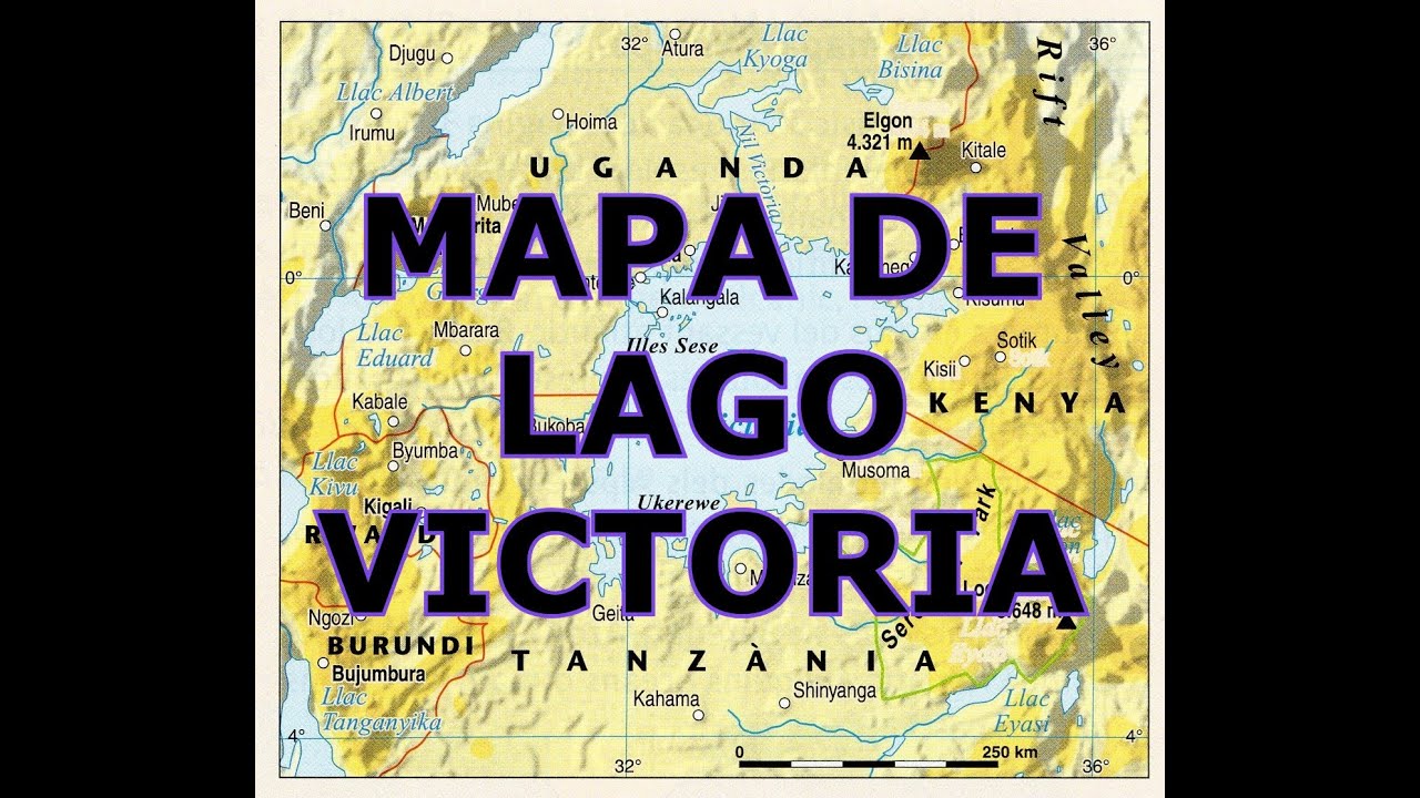 lago victoria mapa africa