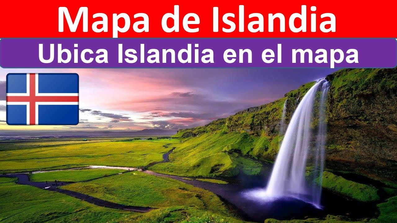 mapa de islandia