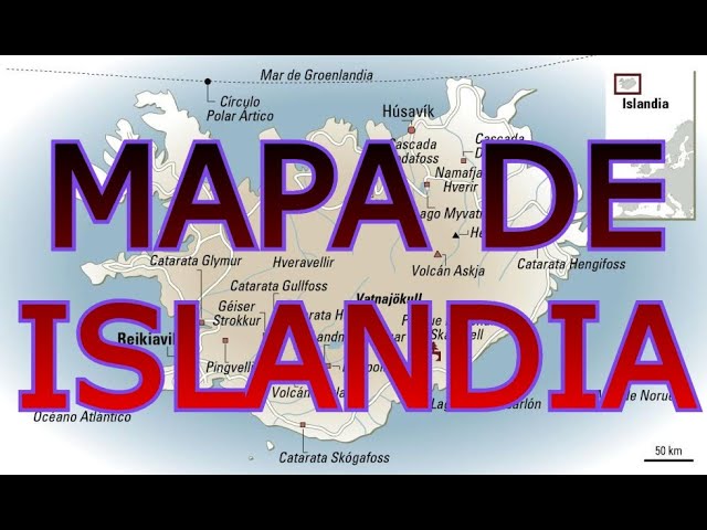 mapas de islandia