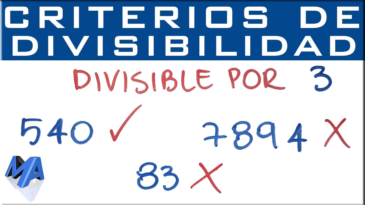número divisible de 3