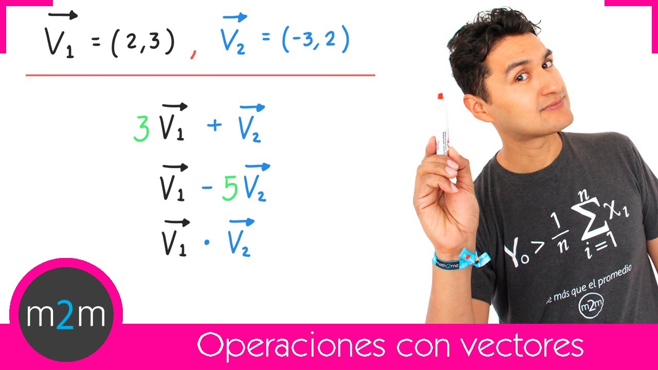 operaciones entre vectores