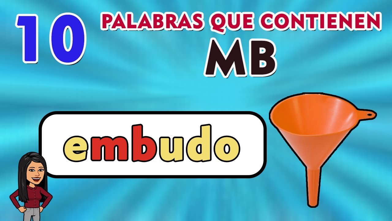 palabras que contengan mb