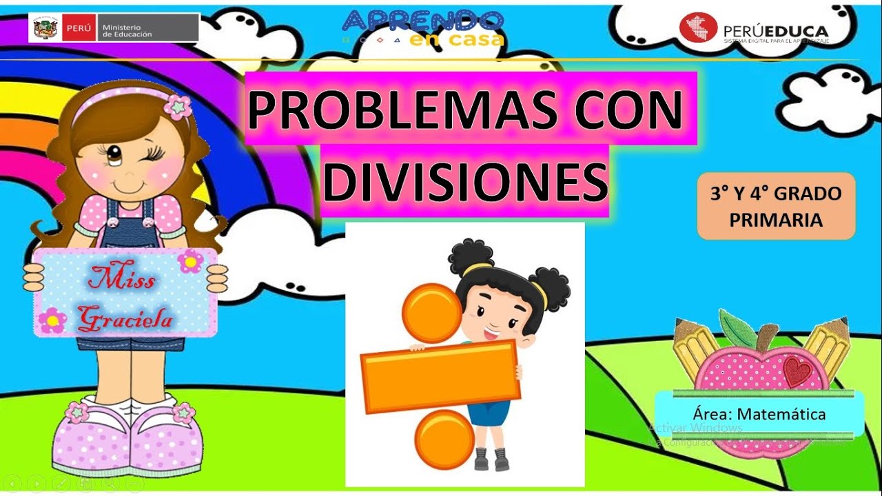 problemas division 3 primaria