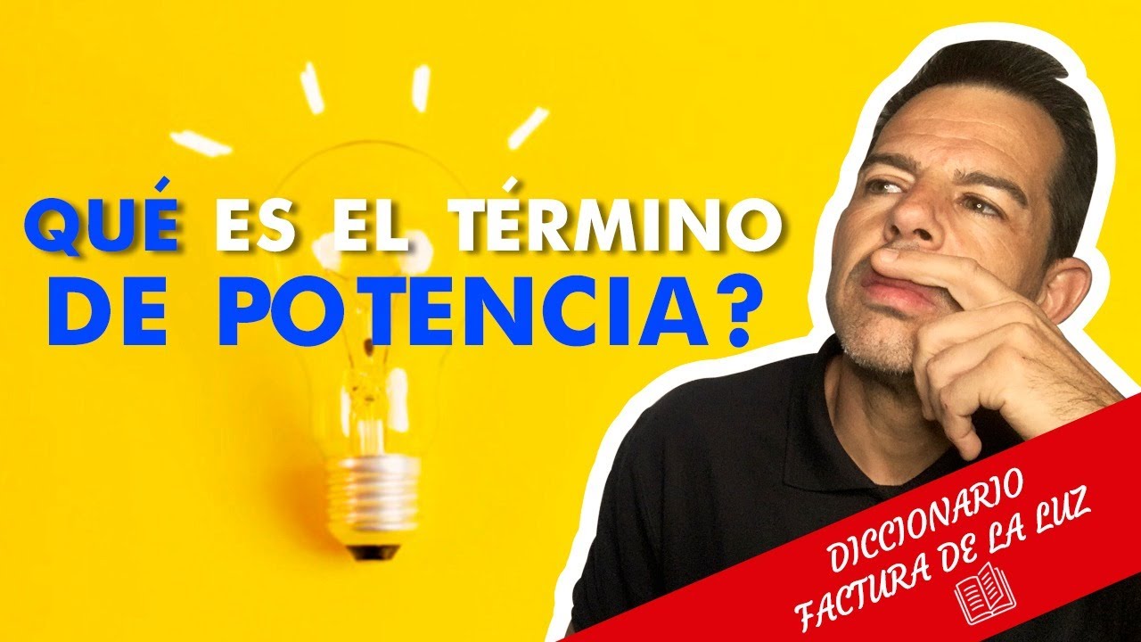 que es termino de potencia