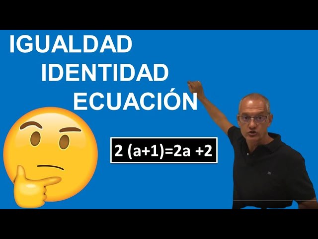 que es una identidad matematica