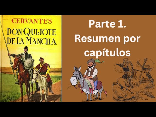 quijote resumen por capitulos