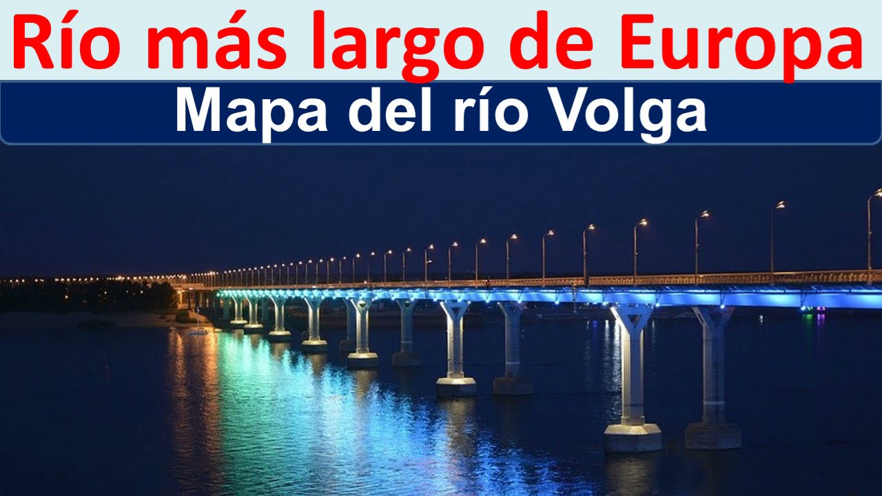 rio volga mapa europa