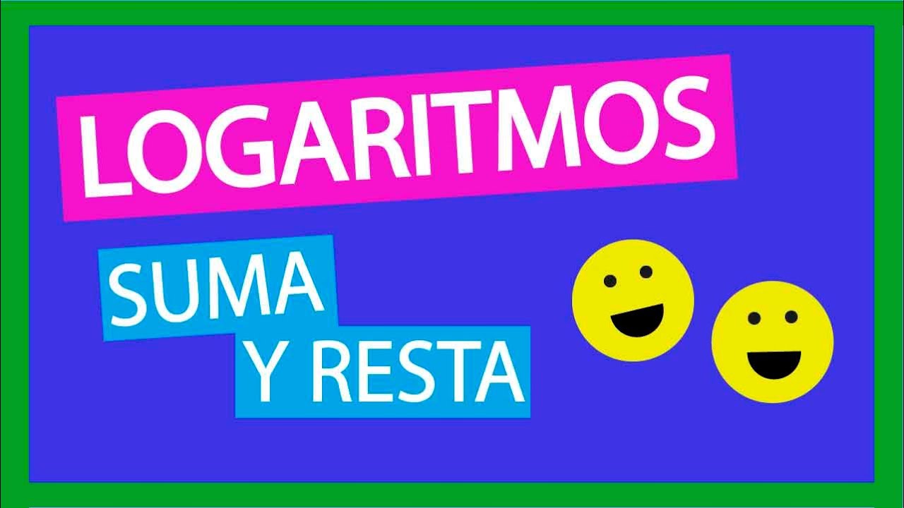 suma y resta de logaritmos